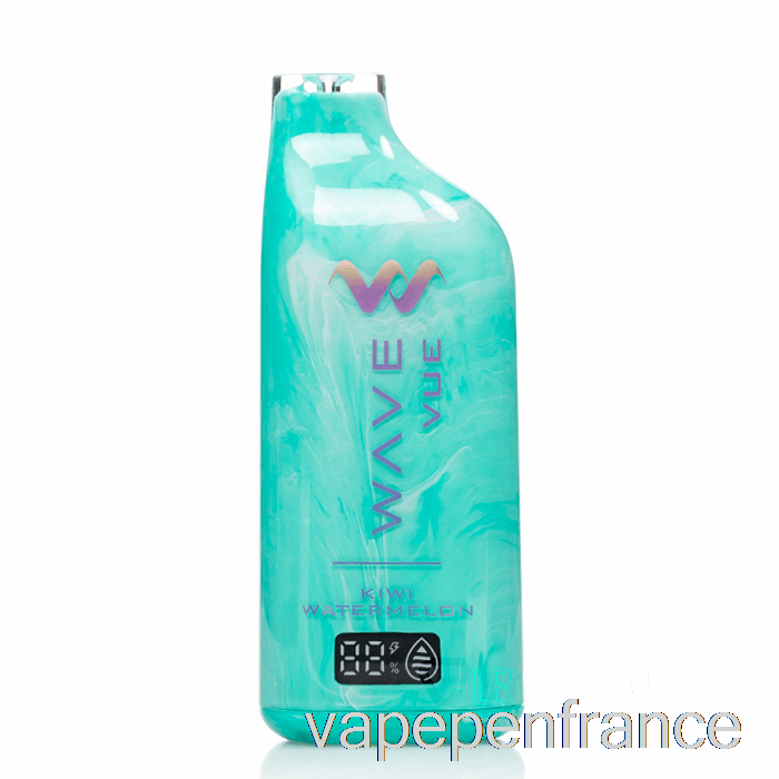 Stylo Vape Jetable Pastèque Kiwi Wave Vue 10000